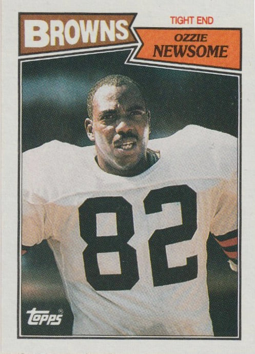 NFL 1987 Topps - No 85 - Ozzie Newsome