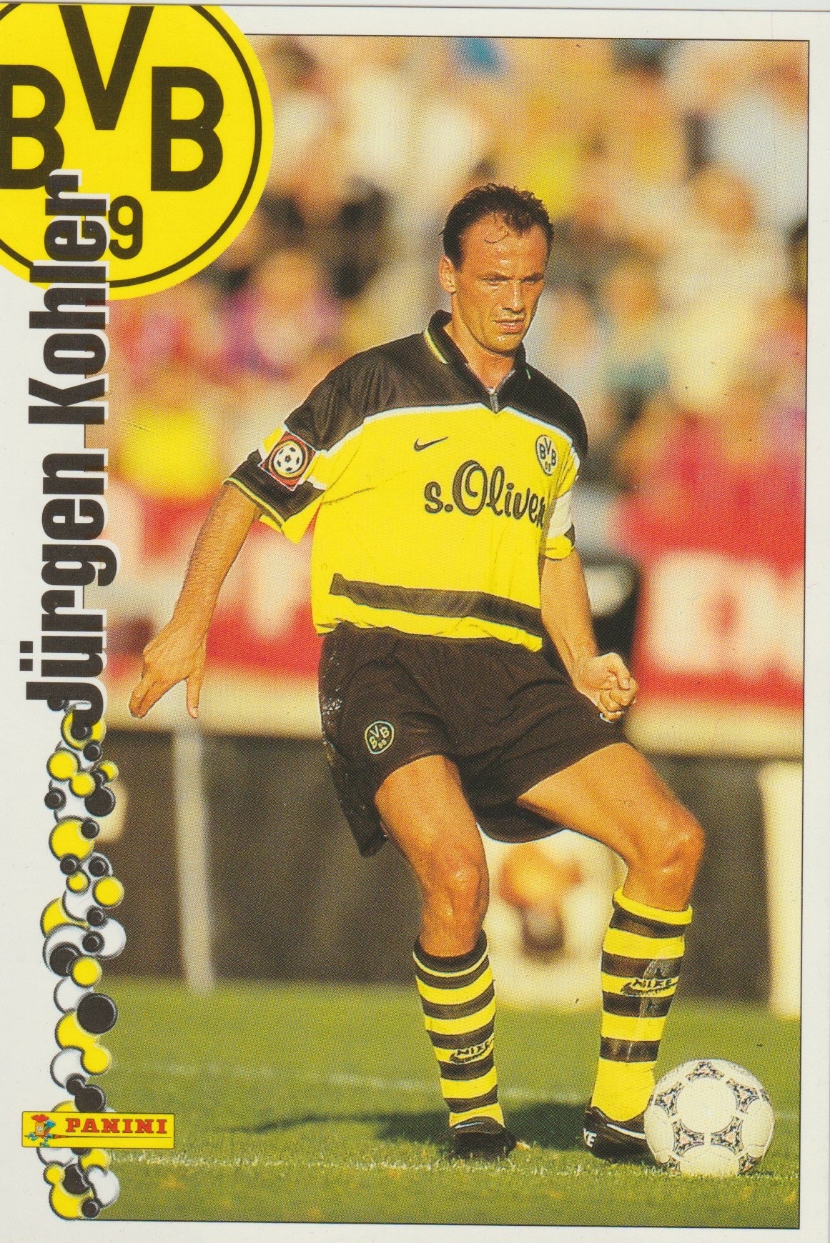 Fussball - Panini - Jumbokarte - Jürgen Kohler