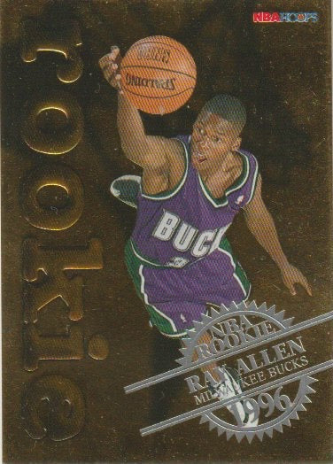 NBA 1996-97 Hoops Rookies - No 2 of 30 - Ray Allen