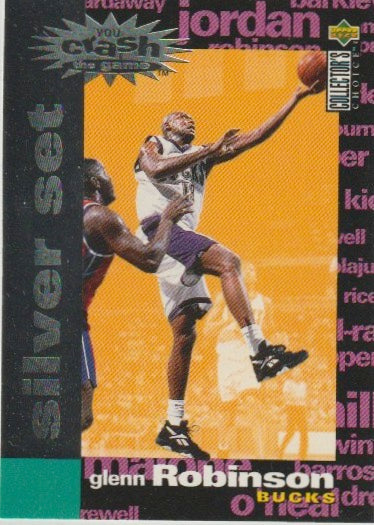 NBA 1995-96 Collector's Choice Crash the Game Scoring Silver Redemption - No C23 - Glenn Robinson