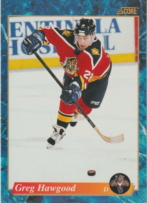 NHL 1993/94 Score - No 642 - Greg Hawgood