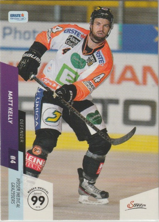 EBEL 2014-15 Citypress - No 225 - Matt Kelly