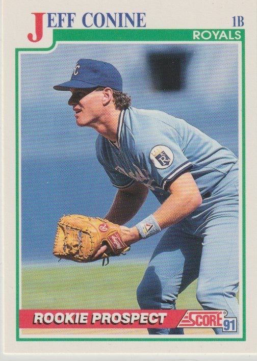 MLB 1991 Score - No 722 - Jeff Conine
