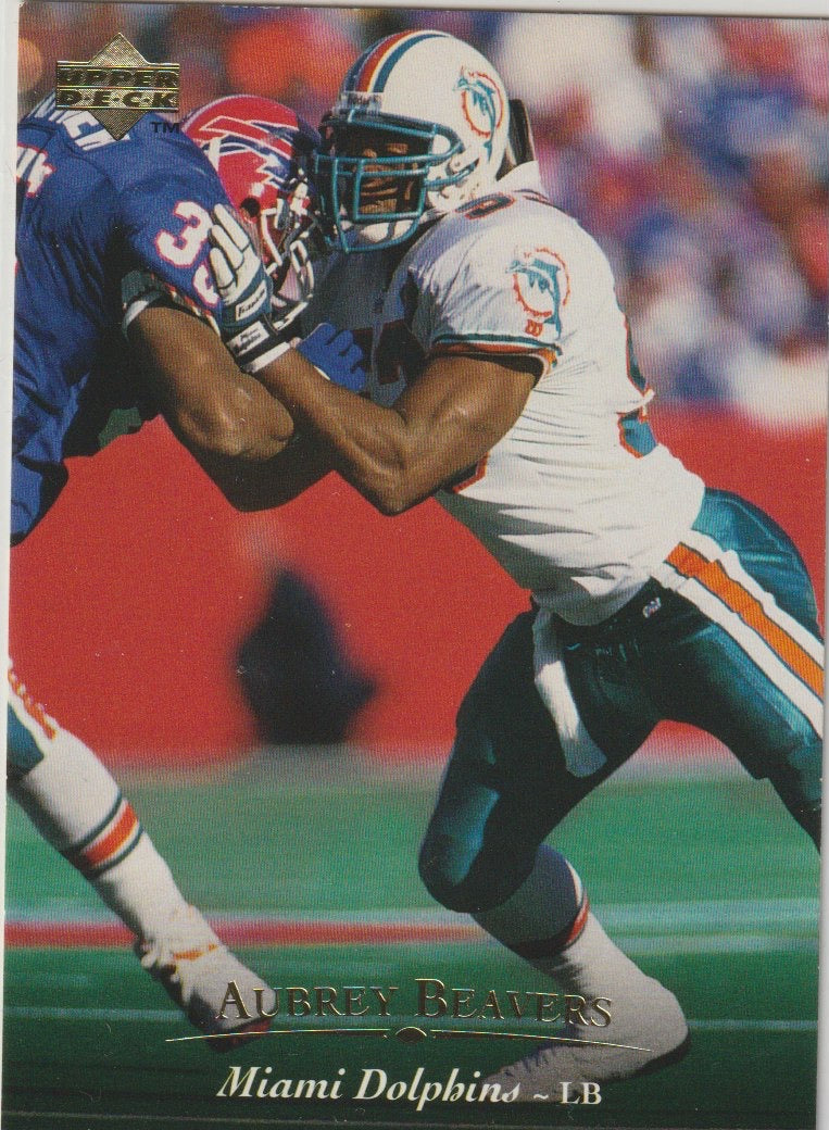 NFL 1995 Upper Deck - No 243 - Aubrey Beavers