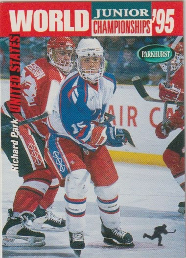 NHL 1994 / 95 Parkhurst SE - No SE249 - Richard Park