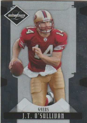 NFL 2008 Leaf Limited - No 83 - J.T. O'Sullivan