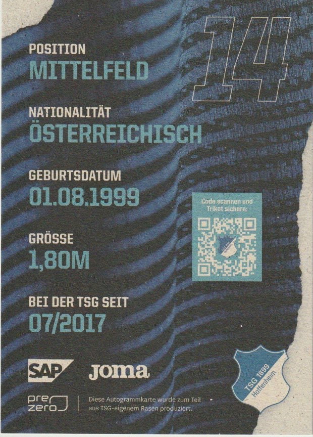 Soccer - Autograph - Christoph Baumgartner