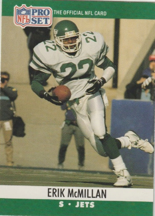 NFL 1990 ProSet - No 602 - Erik McMillan