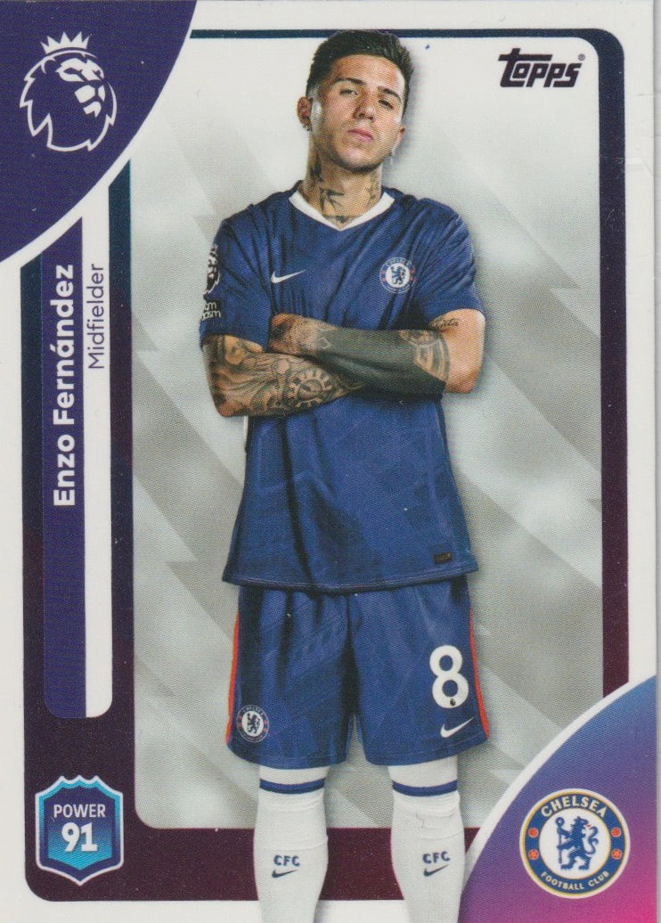 Fussball 2026-26 Topps Premier League EN - No 99 - Enzo Fernandez