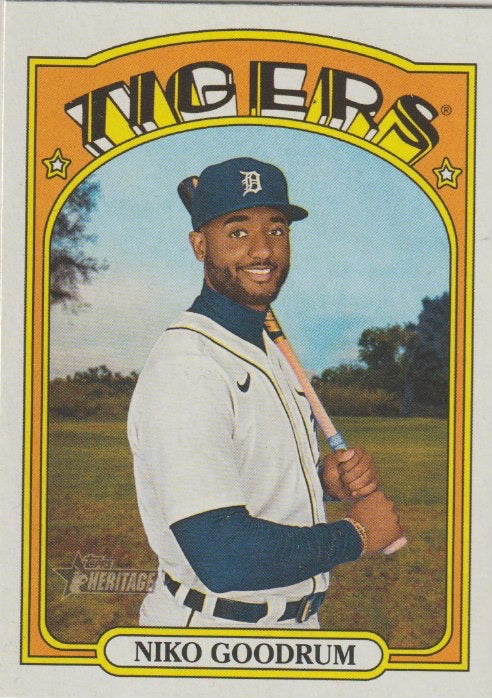 MLB 2021 Topps Heritage - No 601 - Nico Goodrum