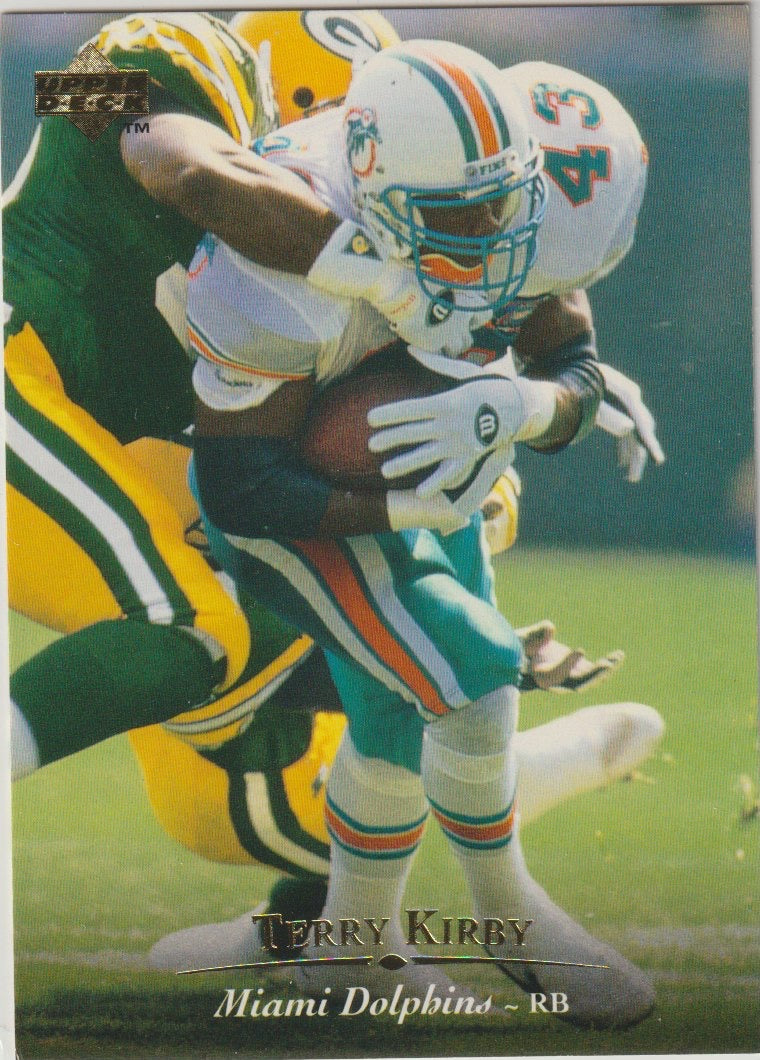 NFL 1995 Upper Deck - No 131 - Terry Kirby