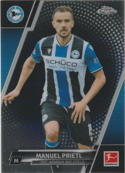 Soccer 2021-22 Topps Chrome Bundesliga - No. 22 - Manuel Prietl