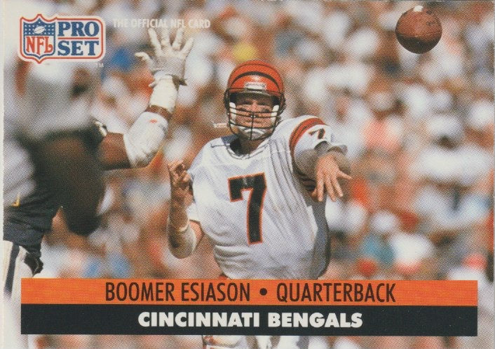 NFL 1991 ProSet - No 111 - Boomer Esiason