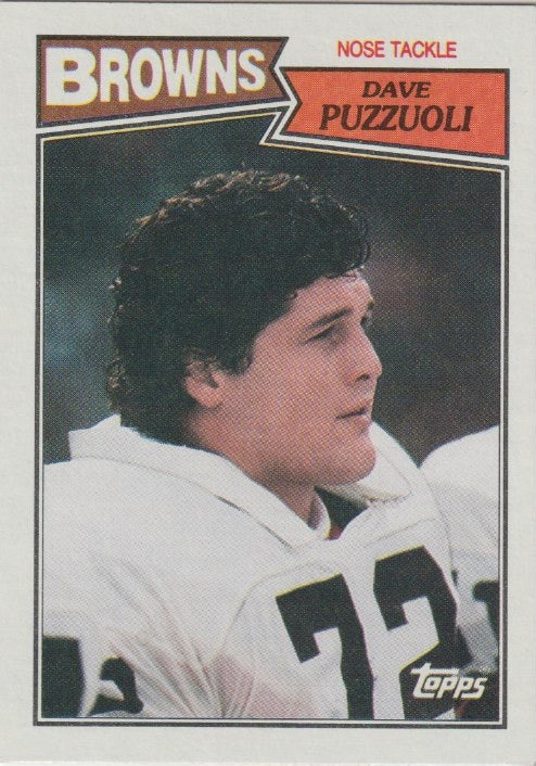 NFL 1987 Topps - No 95 - Dave Puzzuoli