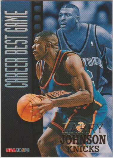 NBA 1996-97 Hoops - No 334 - Larry Johnson