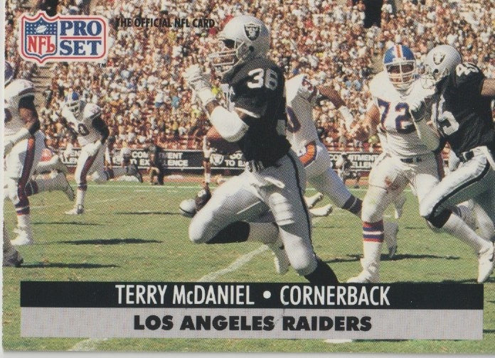 NFL 1991 ProSet - No 192 - Terry McDaniel
