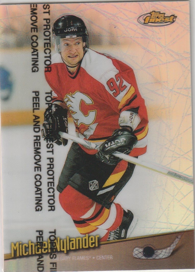 NHL 1998-99 Finest Refractors - No 63 - Michael Nylander