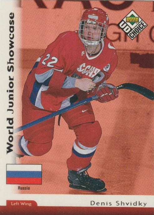 NHL 1998-99 UD Choice - No 286 - Denis Shvidky