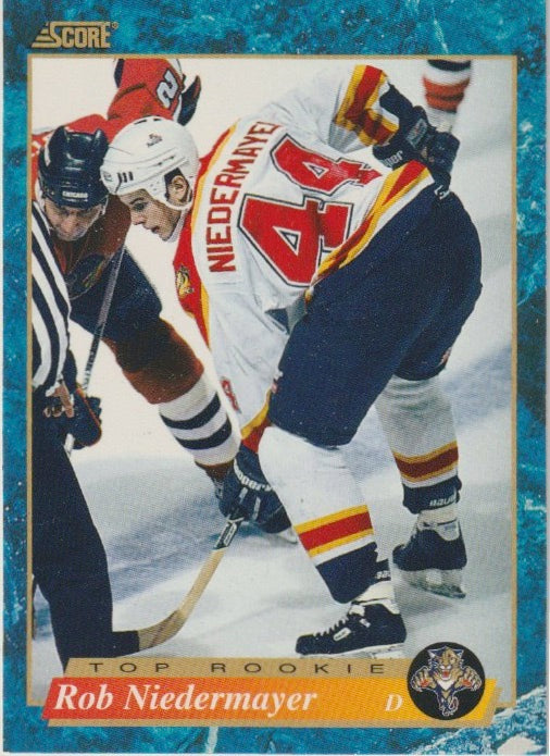 NHL 1993 / 94 Score - No 592 - Rob Niedermayer