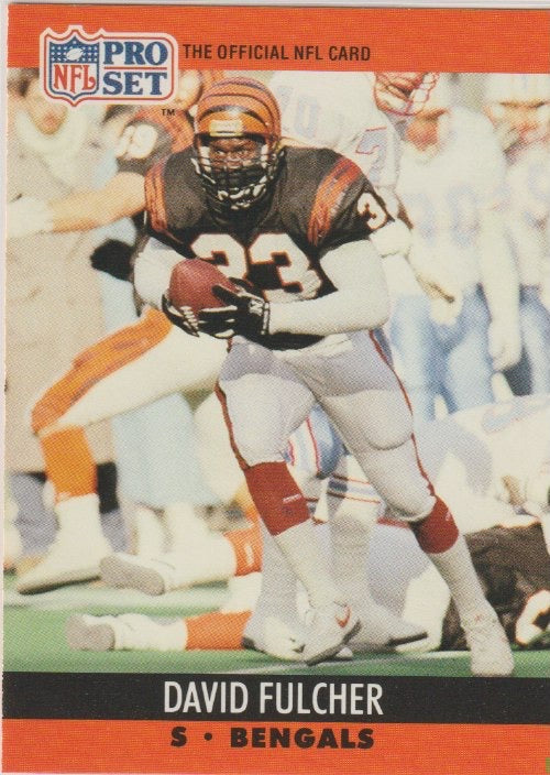 NFL 1990 ProSet - No 462 - David Fulcher