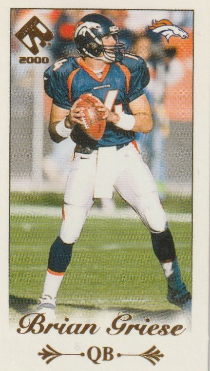NFL 2000 Private Stock PS2000 Action - No 19 - Brian Griese