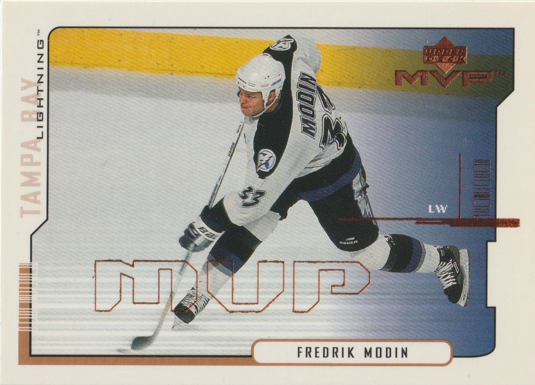 NHL 2000-01 Upper Deck MVP - No 160 - Fredrik Modin