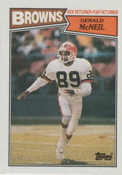 NFL 1987 Topps - No 94 - Gerald McNeil