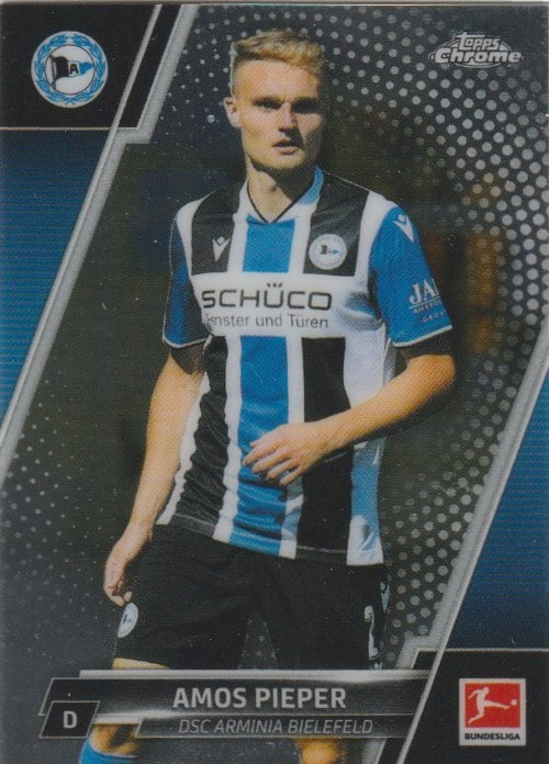 Soccer 2021-22 Topps Chrome Bundesliga - No. 20 - Amos Pieper