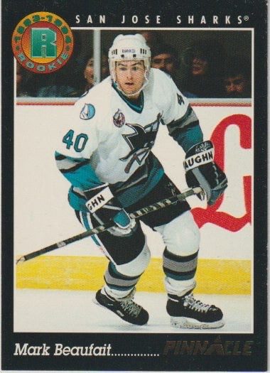 NHL 1993 / 94 Pinnacle - No 206 - Mark Beaufait
