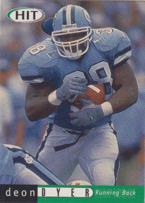 NFL 2000 SAGE Hit - No 36 - Deon Dyer
