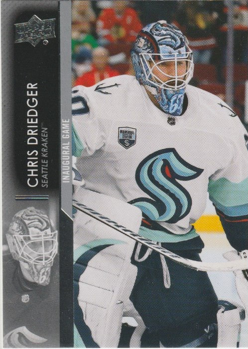 NHL 2021-22 Upper Deck - No 682 - Chris Driedger