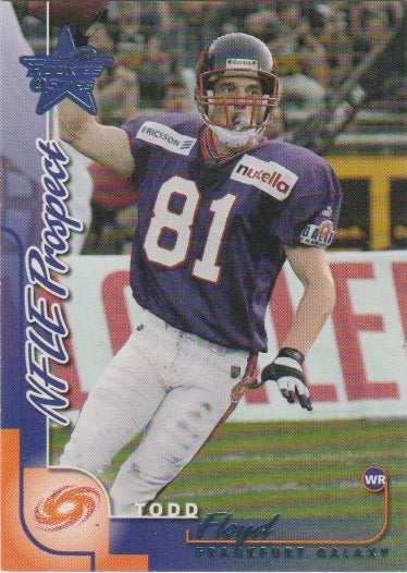 NFL 2000 Leaf Rookies and Stars - No 269 - Todd Floyd