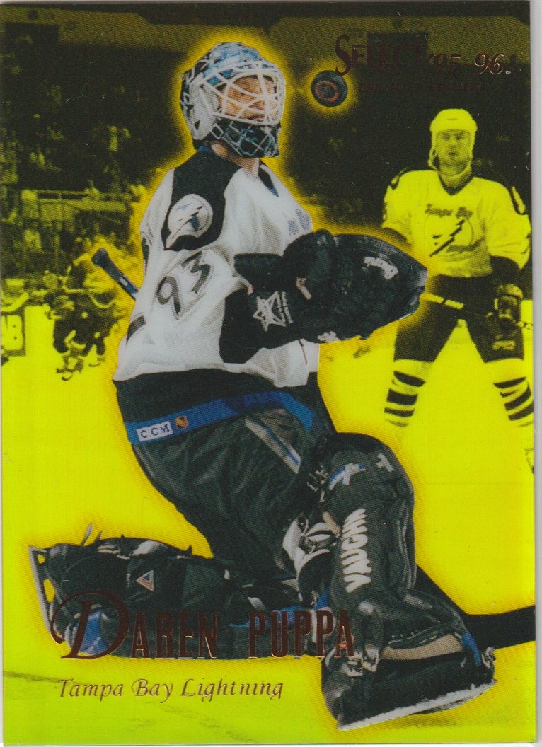 NHL 1995 / 96 Select Certified Mirror Gold - No 58 - Darren Puppa