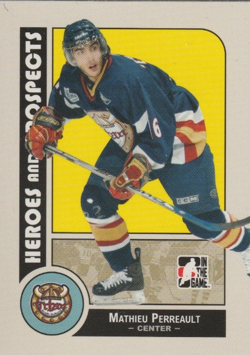 NHL 2008-09 ITG Heroes and Prospects - No 95 - Mathieu Perreault