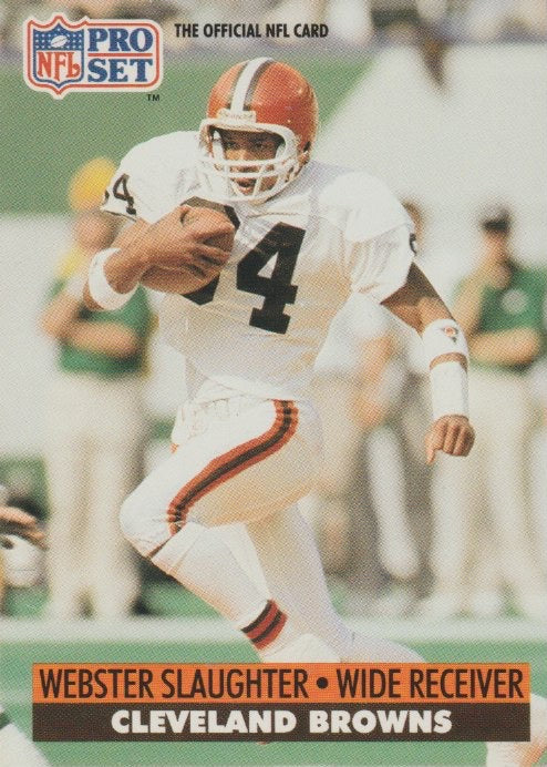 NFL 1991 ProSet - No 125 - Webster Slaughter