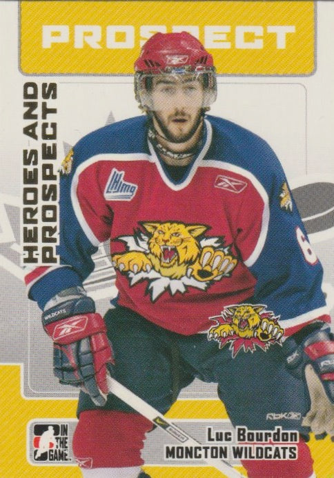 NHL 2006-07 ITG Heroes and Prospects - No 128 - Luc Bordon