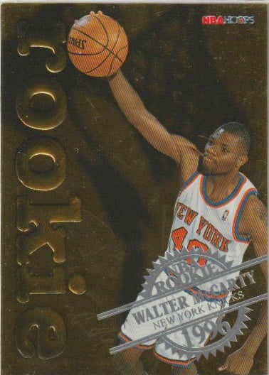 NBA 1996-97 Hoops Rookies - No 18 of 30 - Walter McCarty