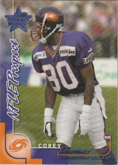 NFL 2000 Leaf Rookies and Stars - No 299 - Corey Thomas