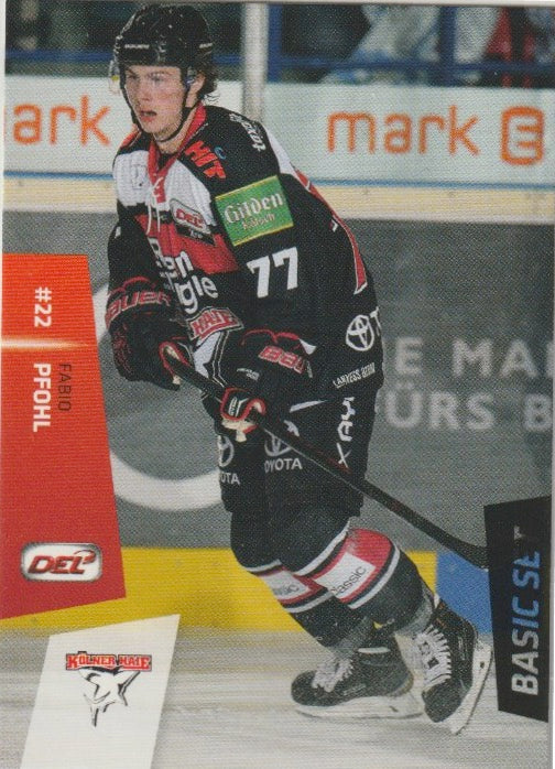 DEL 2014-15 CityPress Basic Set - No 125 - Fabio Pfohl
