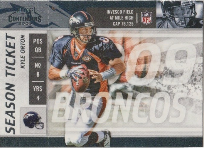NFL 2009 Playoff Contenders - No 32 - Kyle Orton