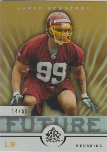 NFL 2005 Reflections Gold - No 221 - Jared Newberry