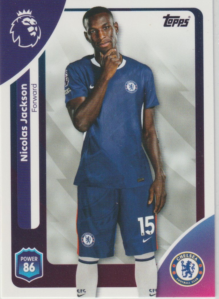 Fussball 2026-26 Topps Premier League EN - No 104 - Nicolas Jackson