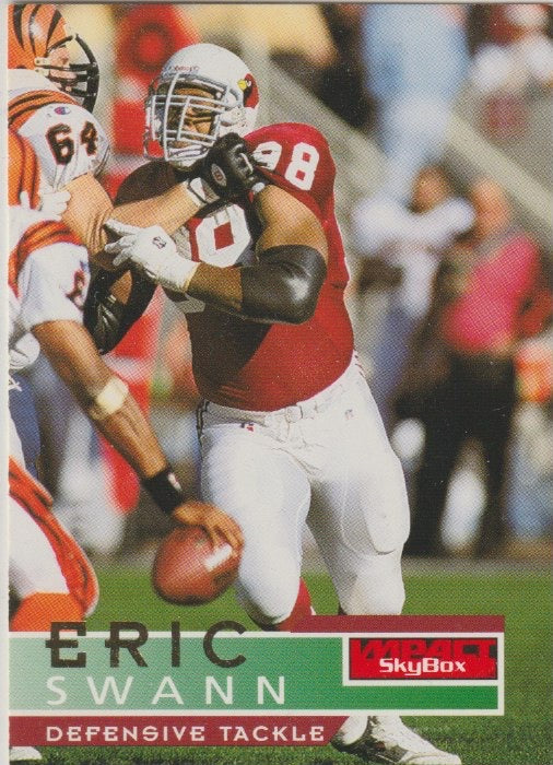 NFL 1995 SkyBox Impact - No 3 - Eric Swann