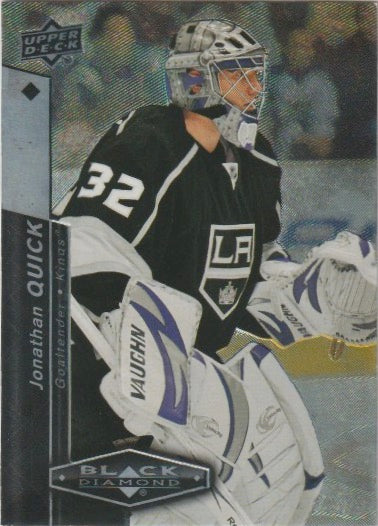 NHL 2010-11 Black Diamond - No. 38 - Jonathan Quick