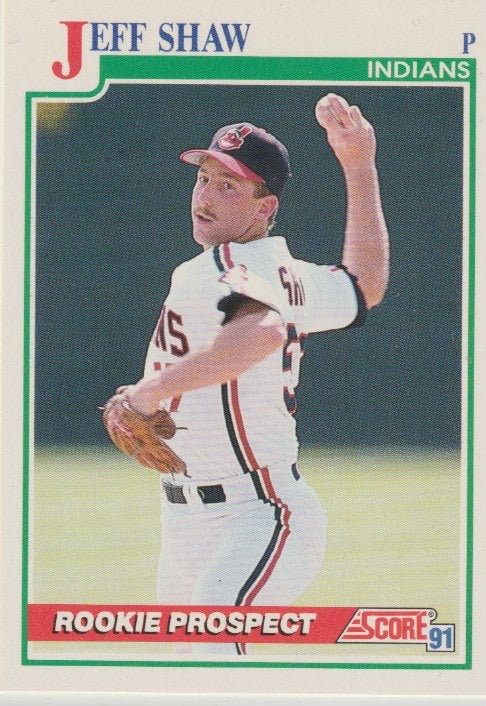 MLB 1991 Score - No 746 - Jeff Shaw