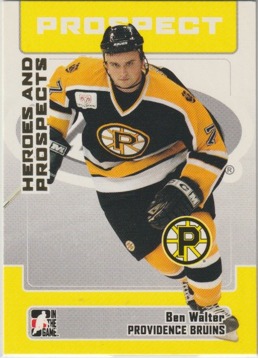 NHL 2006-07 ITG Heroes and Prospects - No 60 - Bem Walter