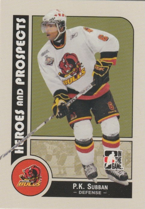 NHL 2008-09 ITG Heroes and Prospects - No 55 - PK Subban