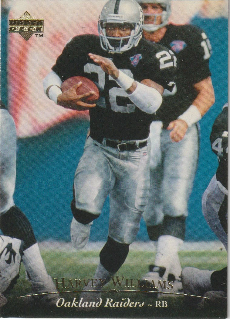NFL 1995 Upper Deck - No 140 - Harvey Williams