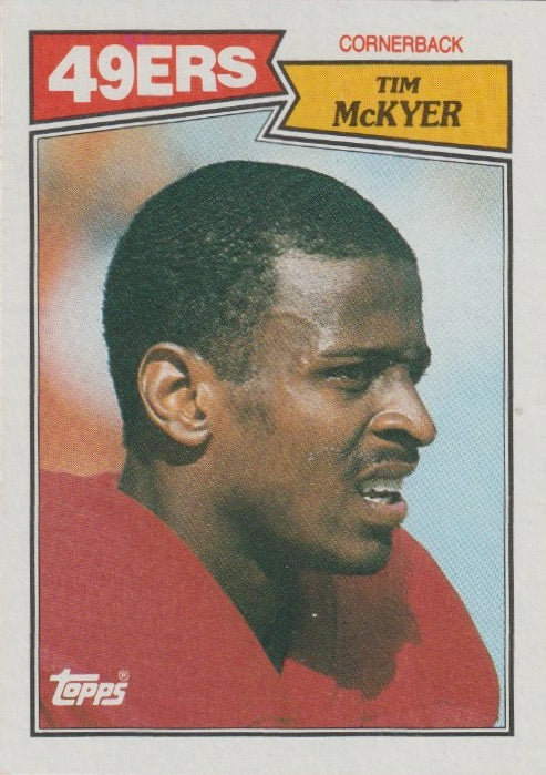 NFL 1987 Topps - No 121 - Tim McKyer