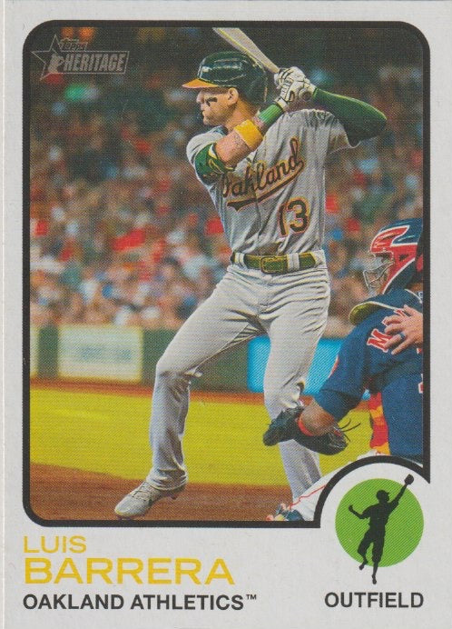 MLB 2022 Topps Heritage - No 651 - Luis Rafael Barrera